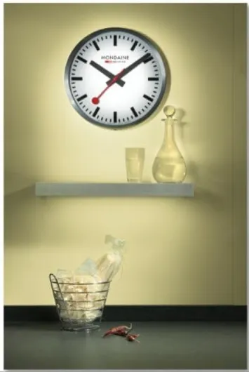 A990.Clock.16SBB - Montre Homme - Quartz Analogique Blanc Taille unique
