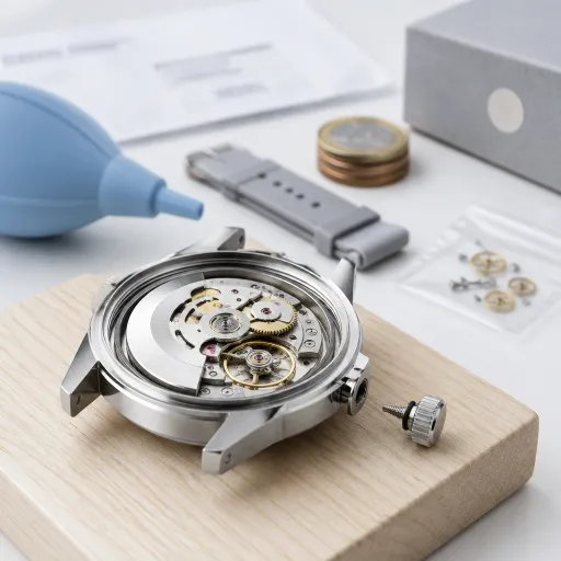 Révision d'une montre mécanique : coûts réels, délais, et le piège du service usine